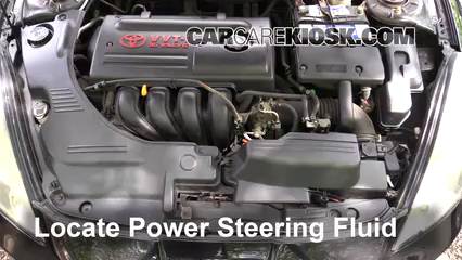 2001 Toyota Celica GT 1.8L 4 Cyl. Power Steering Fluid Check Fluid Level